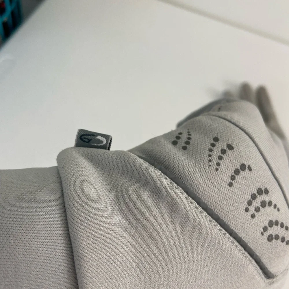 Women’s light gray active athletic driving golf sport gloves‎ large/XL